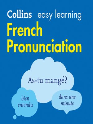 cover image of French Pronunciation
